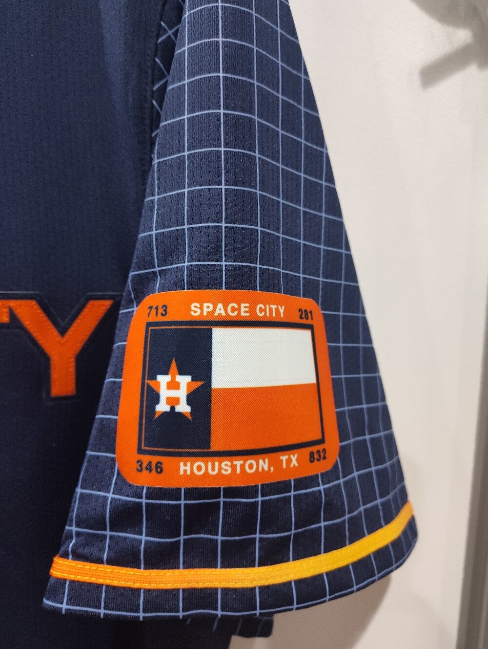 Nike Houston Astros Space City Connect Jersey Men's Medium Blank - Picture 4 of 5